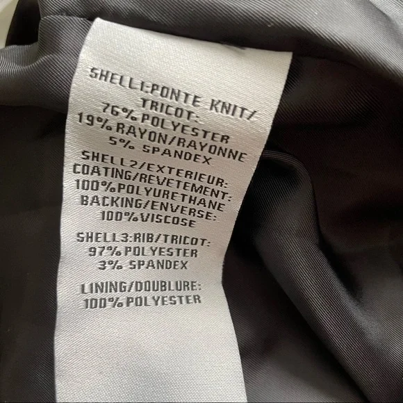 Bagatelle Mixed Media Moto Jacket NWT - Picture 6 of 6